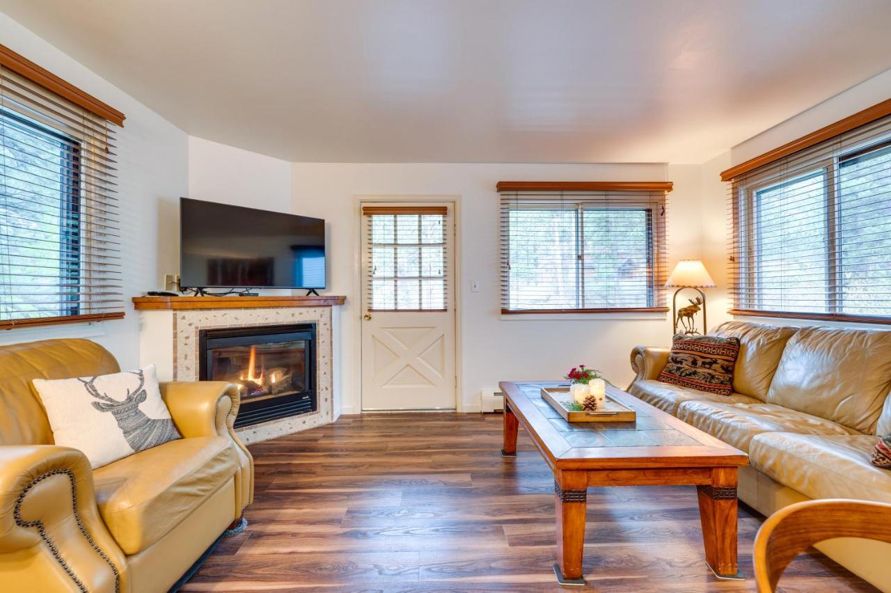 Estes Park Condo Rental Balcony With River Views! Exterior photo