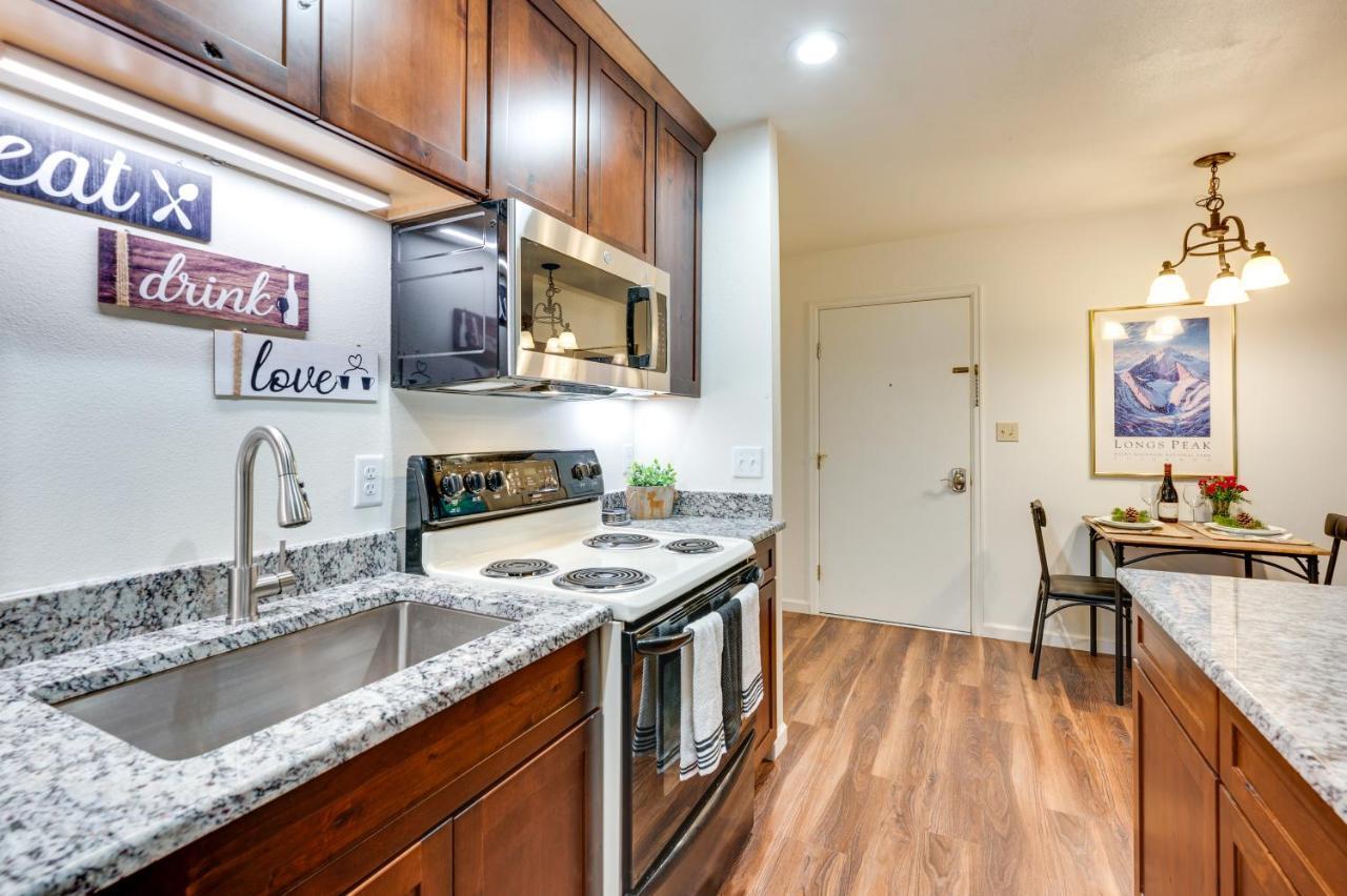 Estes Park Condo Rental Balcony With River Views! Exterior photo